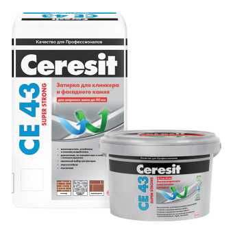 Затирка Ceresit CE 43 № 13 антрацит, 2 кг