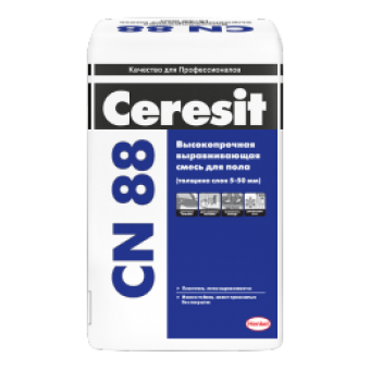 Стяжка Ceresit CN 88 для выравнивания пола (толщина слоя 5-50 мм)