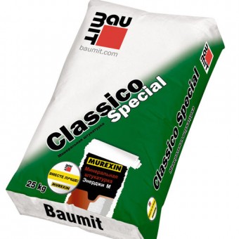 Минеральная декоративная штукатурка Baumit Classico Special «шуба» 1.5 мм